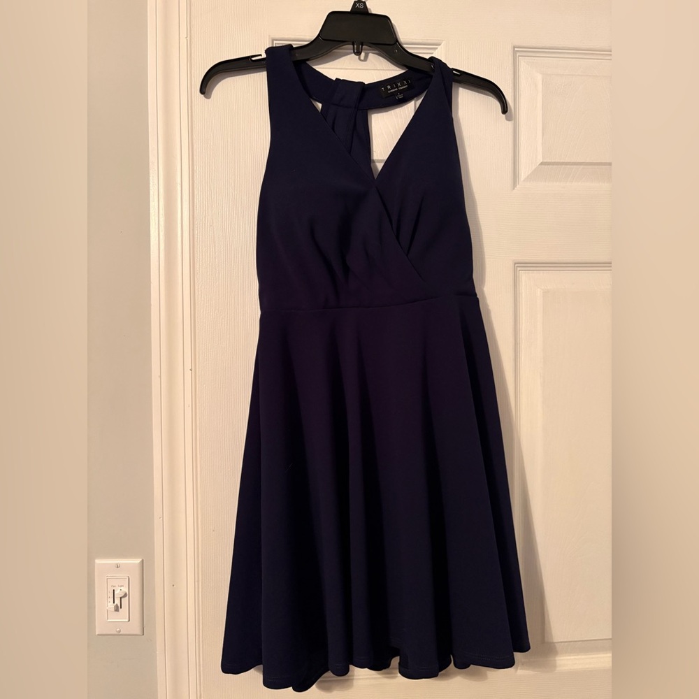 Navy Short Formal Dress